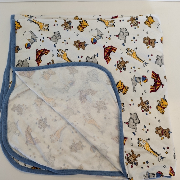 bundles Other - Bundles Baby Place Circus Baby Blanket Elephant Tiger Monkey Seal Giraffe